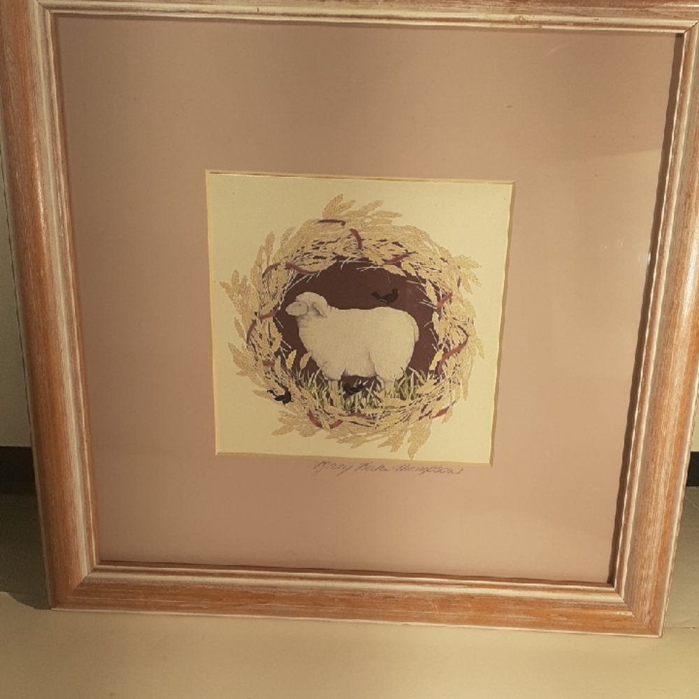 Rare Mary Lake Thompson Signed Print